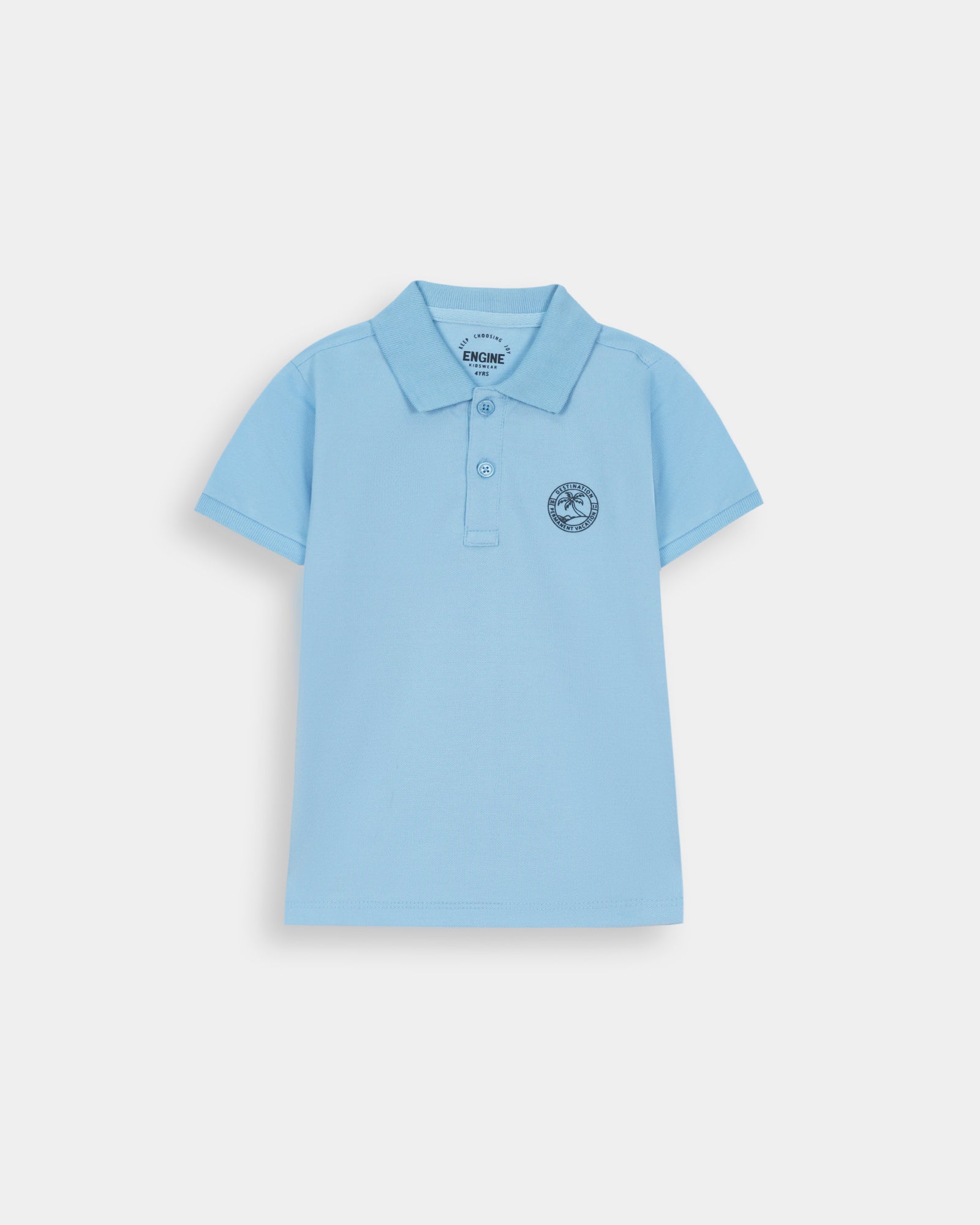 Boys Polo Tee - Engine - Buy Now