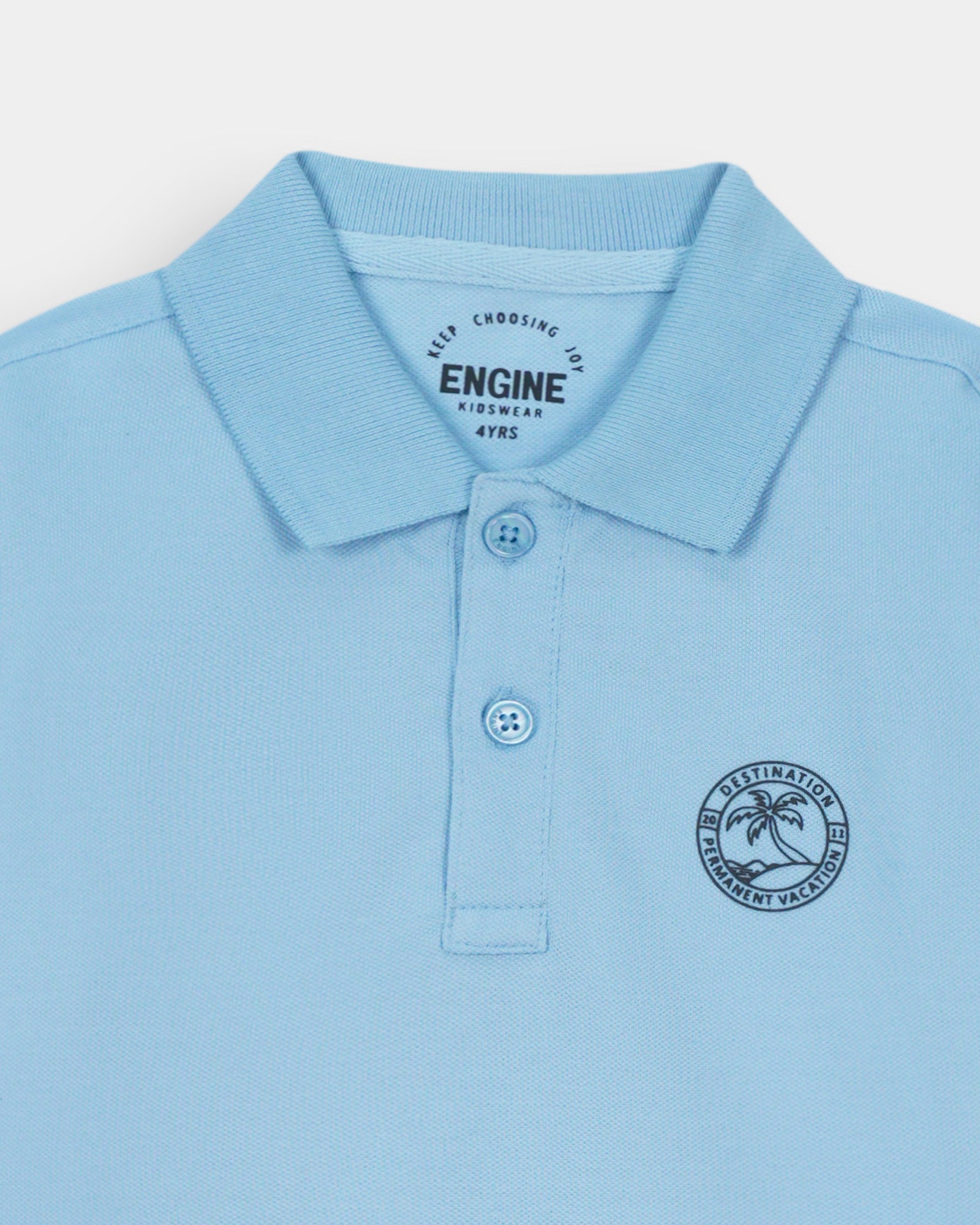 Boys Polo Tee - Engine - Buy Now