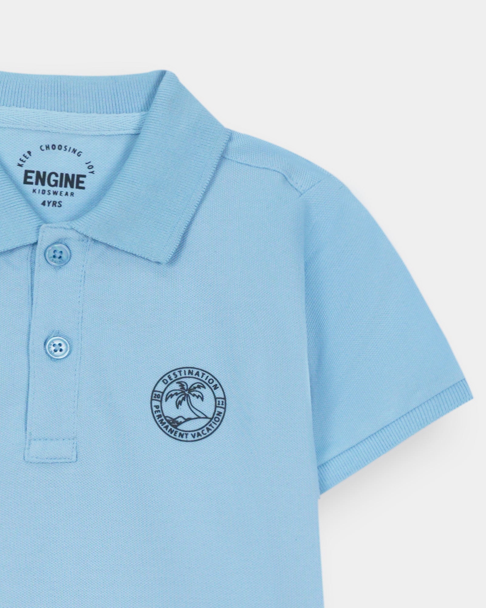Boys Polo Tee - Engine - Buy Now