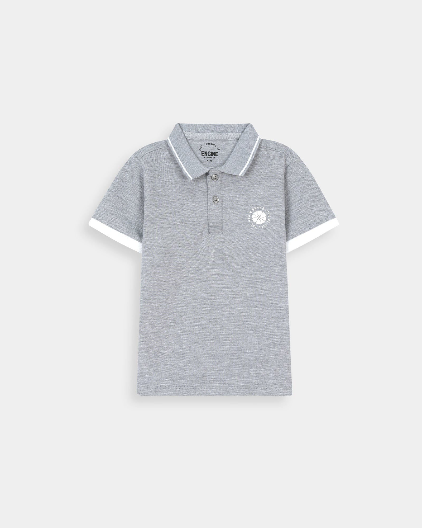 Boys Polo Tee - Engine - Buy Now
