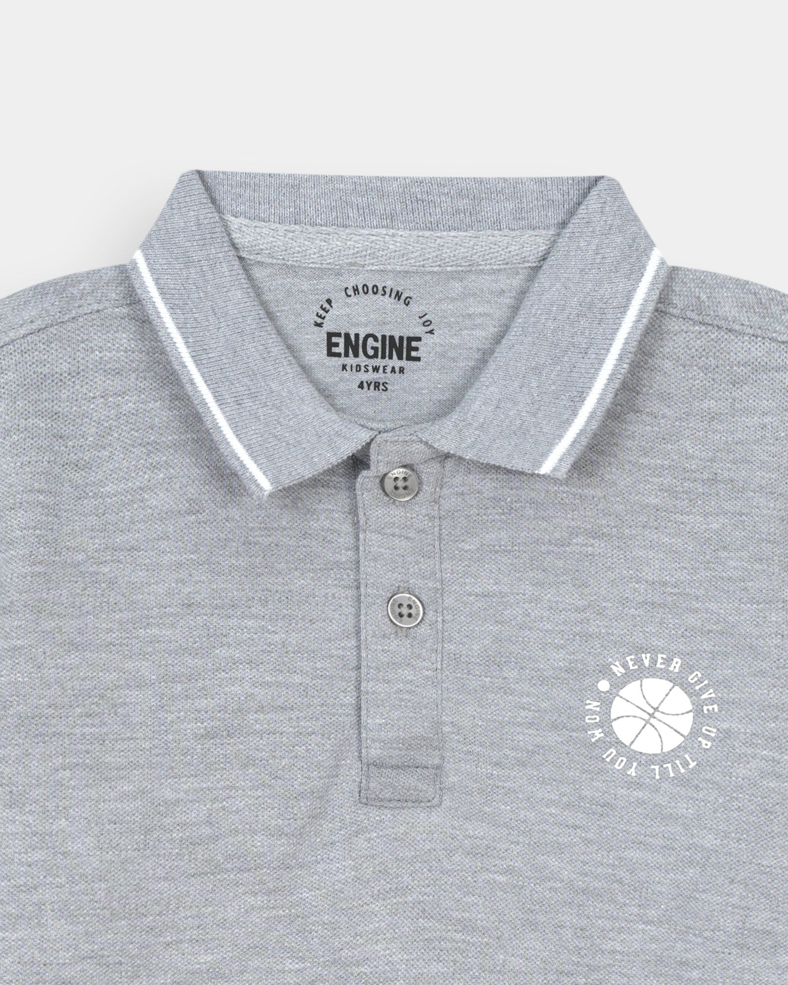 Boys Polo Tee - Engine - Buy Now