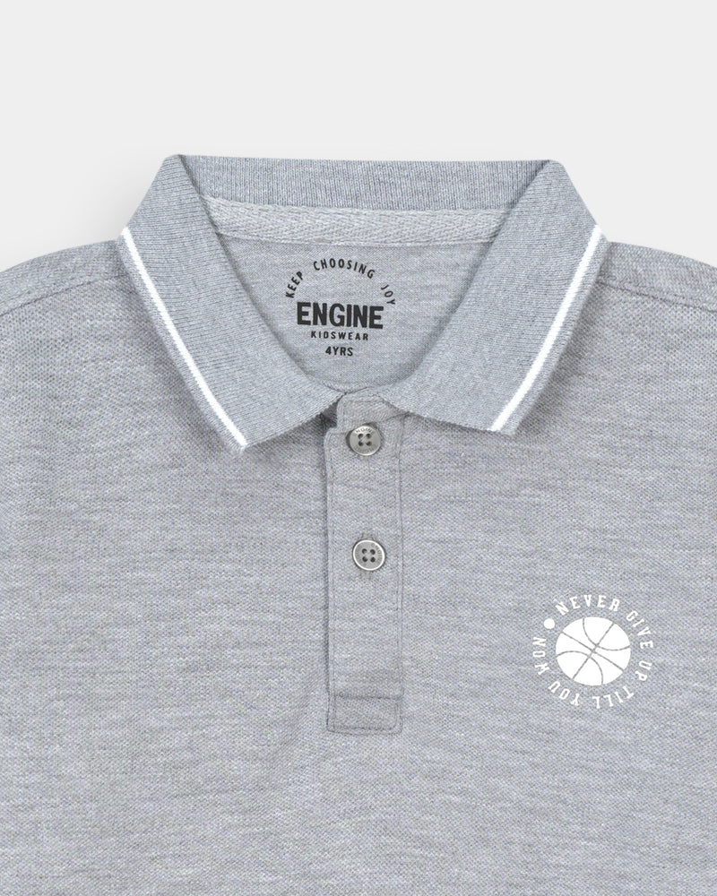 Boys Polo Tee - Engine - Buy Now