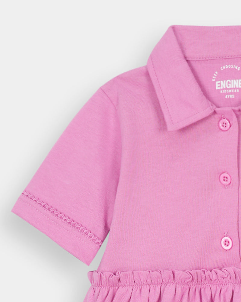 Girls Plain Dress - Engine - Buy Now