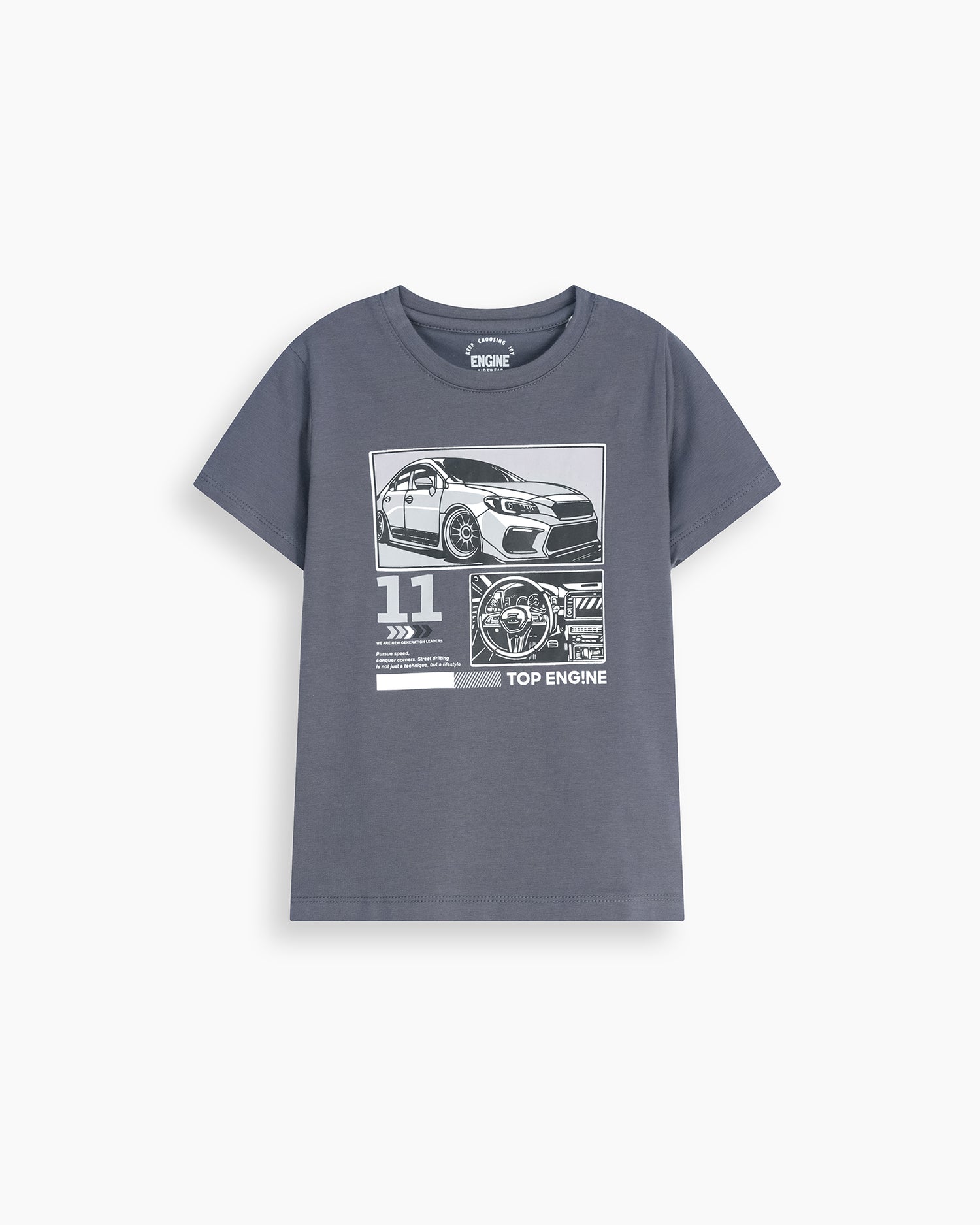 Boys T Shirt - Engine - Buy Now
