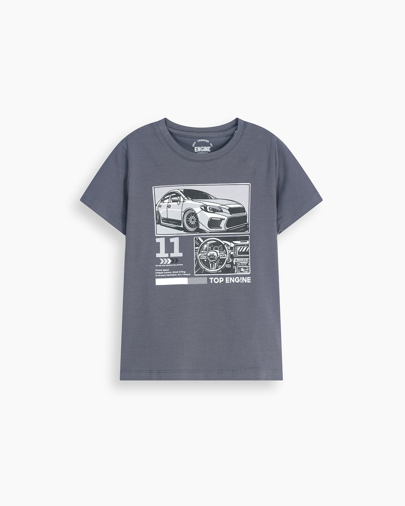 Boys T Shirt - Engine - Buy Now