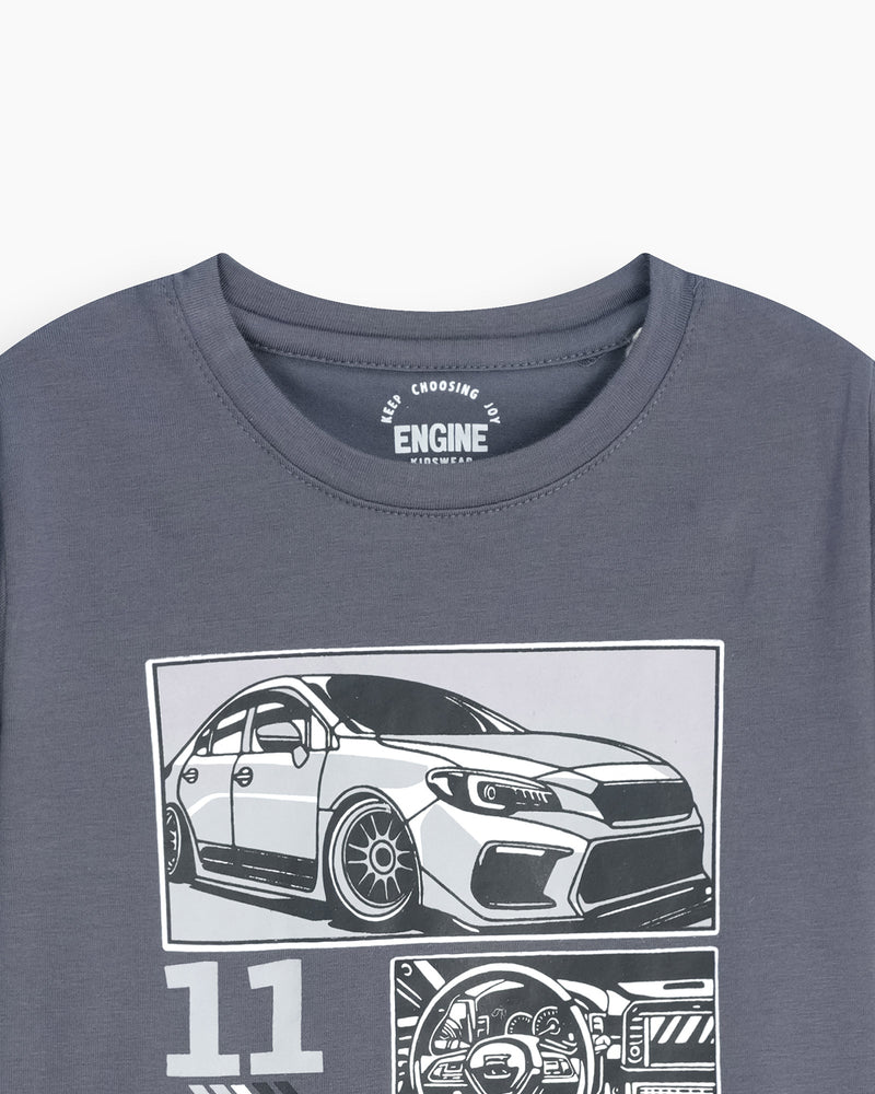 Boys T Shirt - Engine - Buy Now