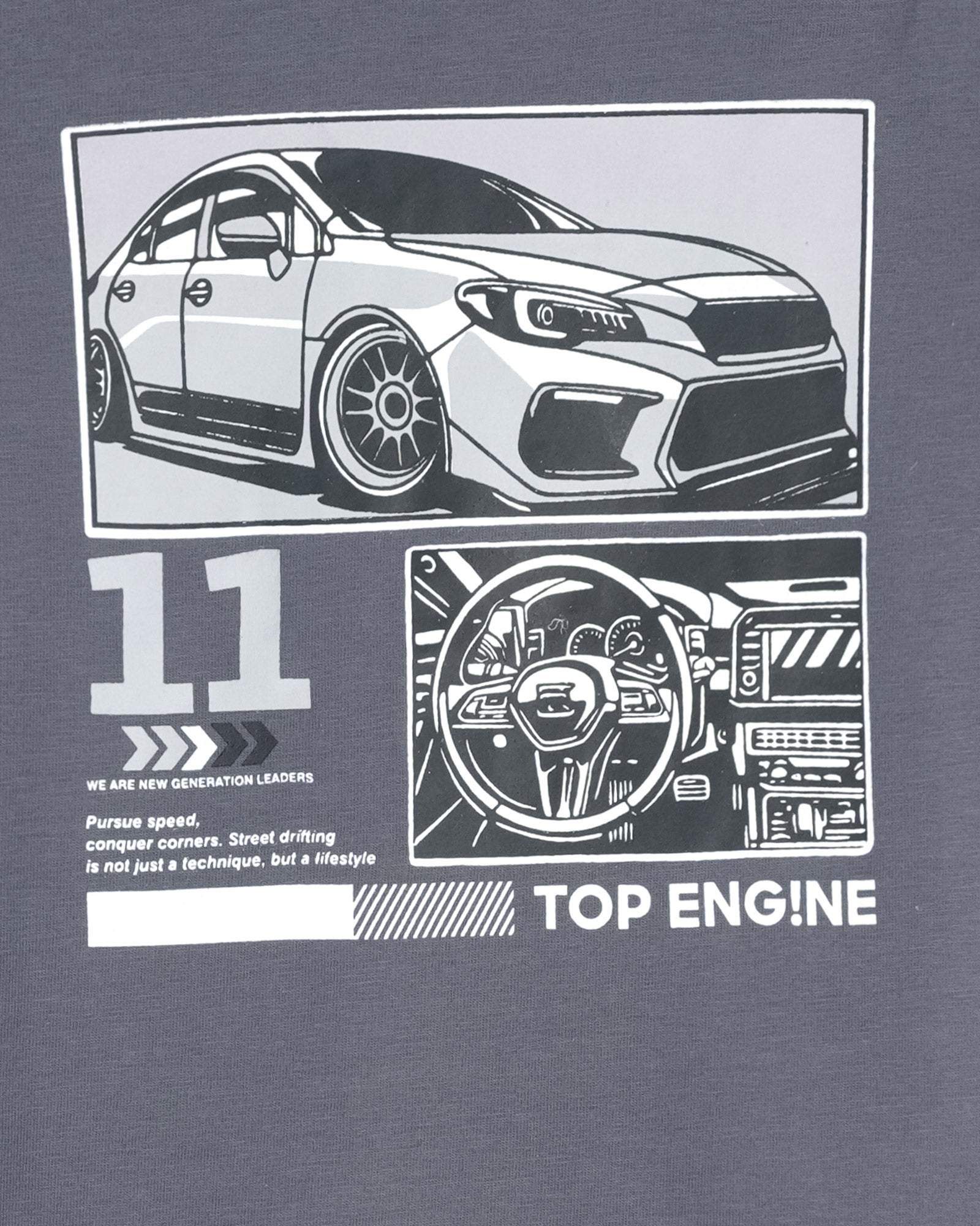 Boys T Shirt - Engine - Buy Now