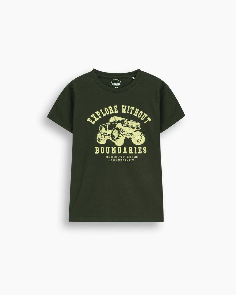 Boys T Shirt - Engine - Buy Now
