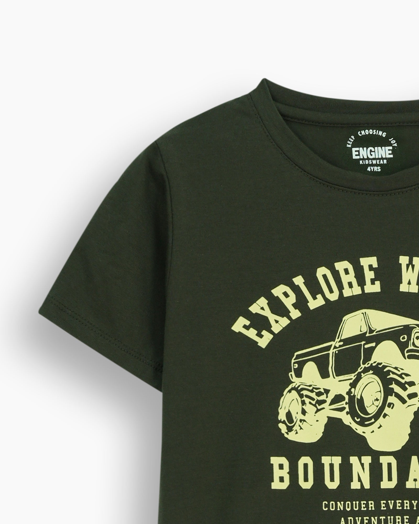 Boys T Shirt - Engine - Buy Now