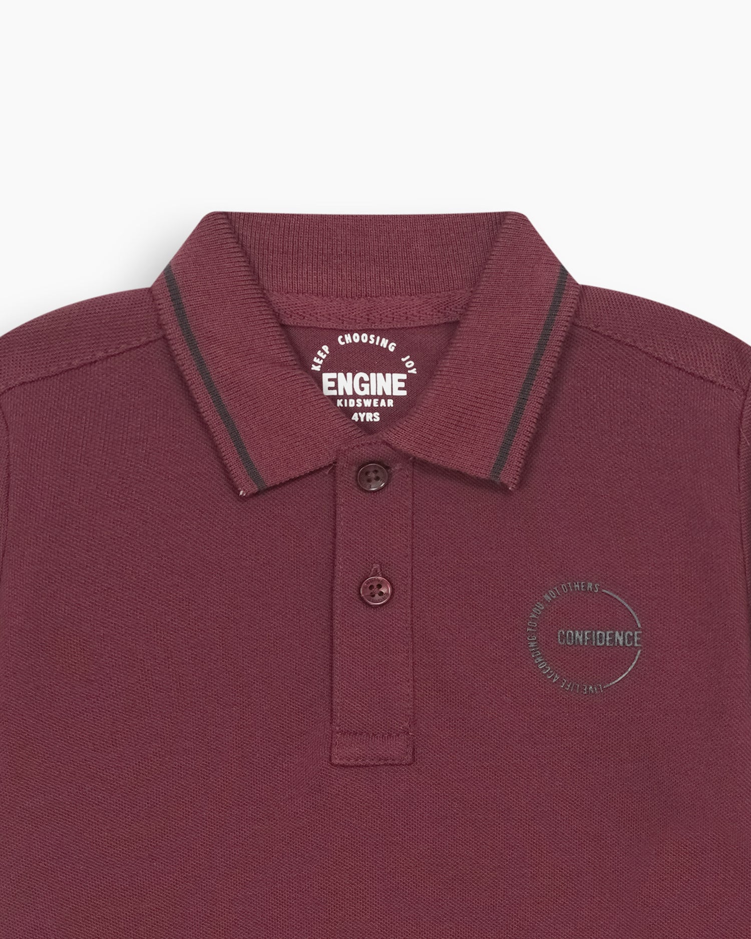 Boys Polo Tee - Engine - Buy Now