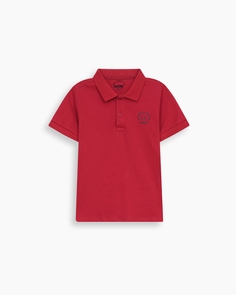Boys Polo Tee - Engine - Buy Now