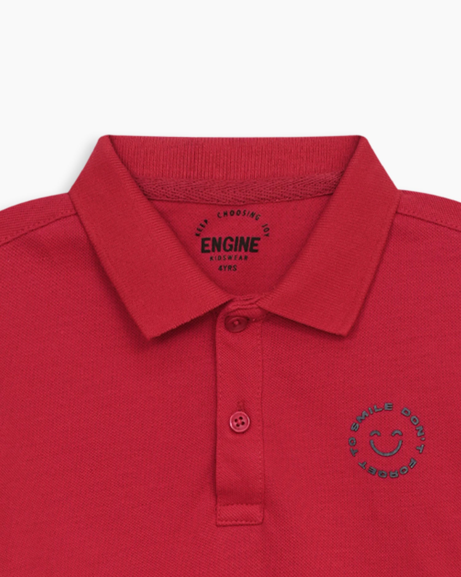 Boys Polo Tee - Engine - Buy Now