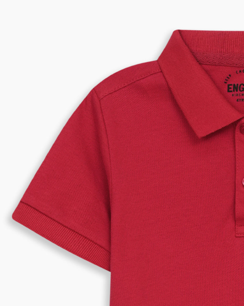 Boys Polo Tee - Engine - Buy Now
