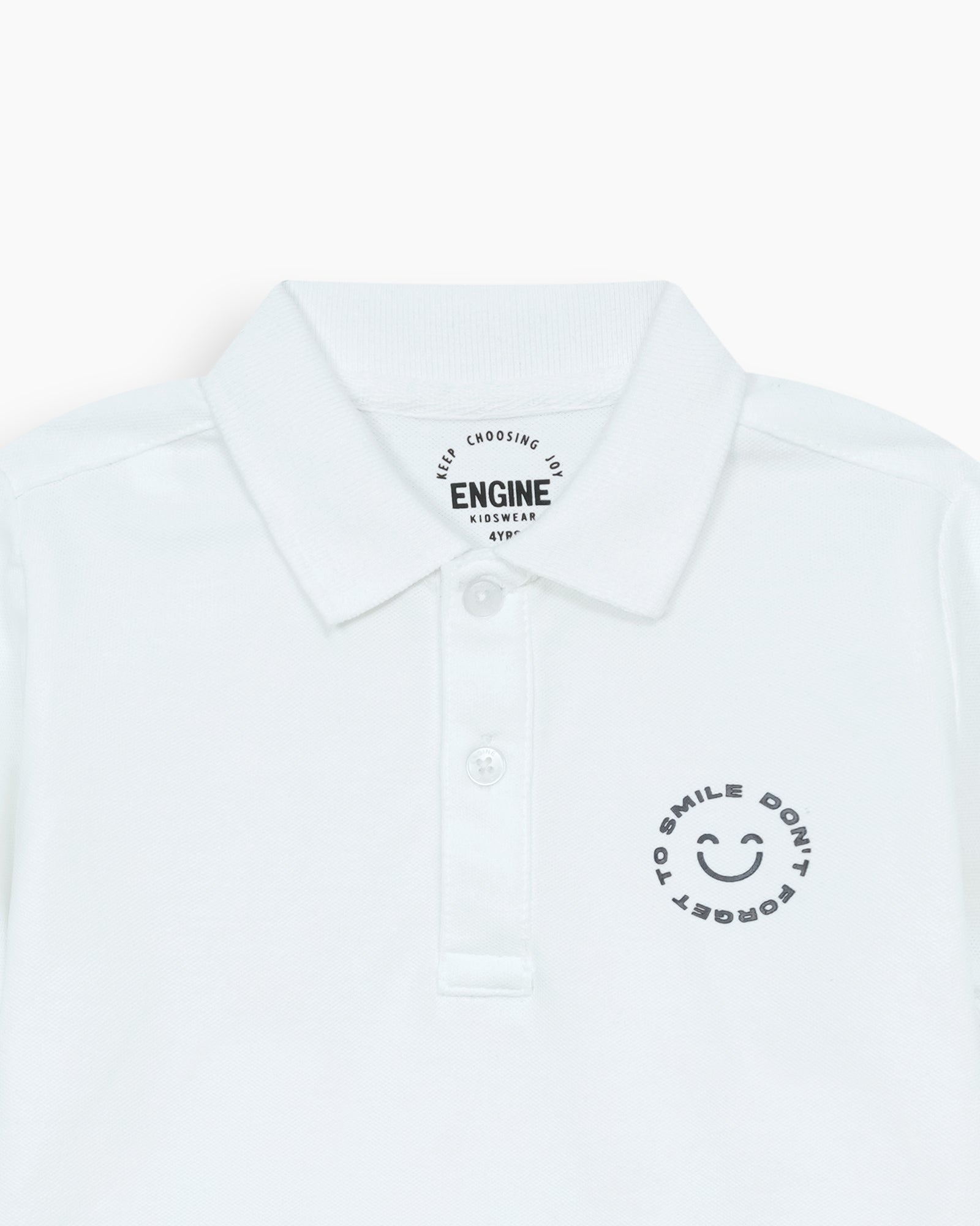 Boys Polo Tee - Engine - Buy Now