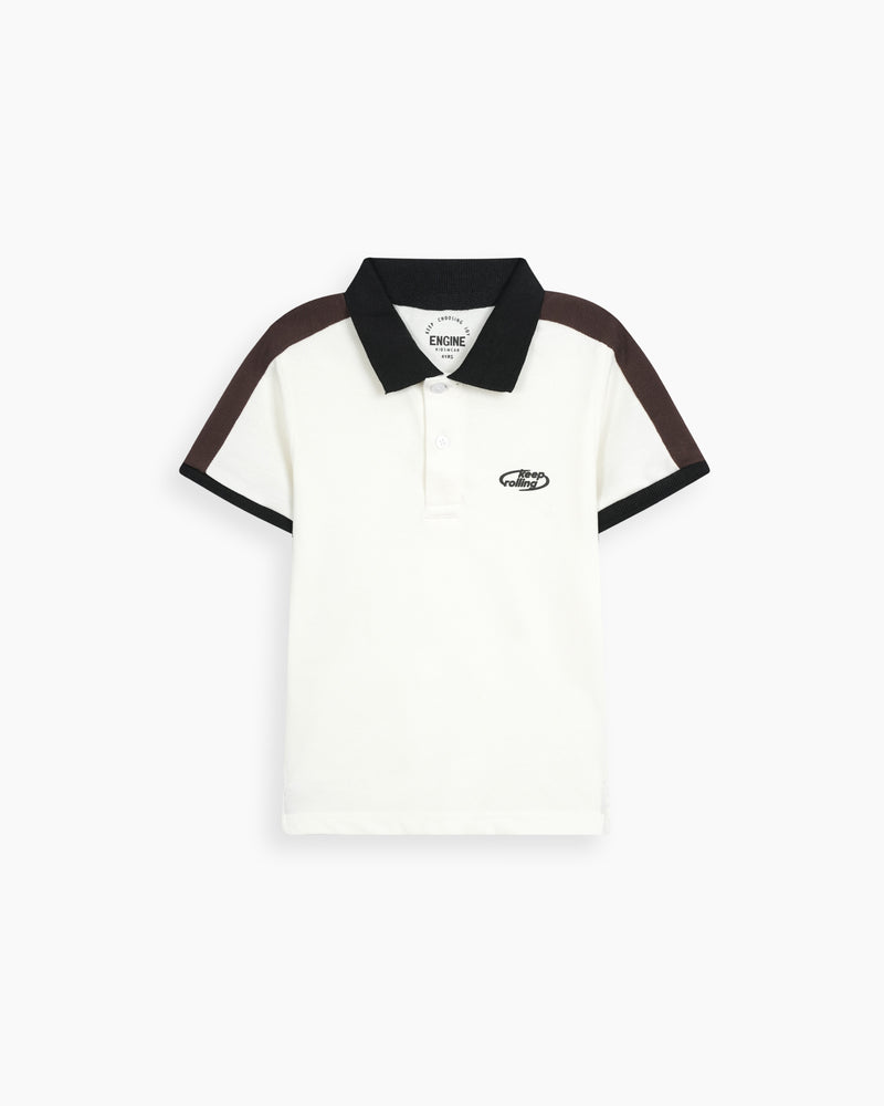 Boys Polo Tee - Engine - Buy Now