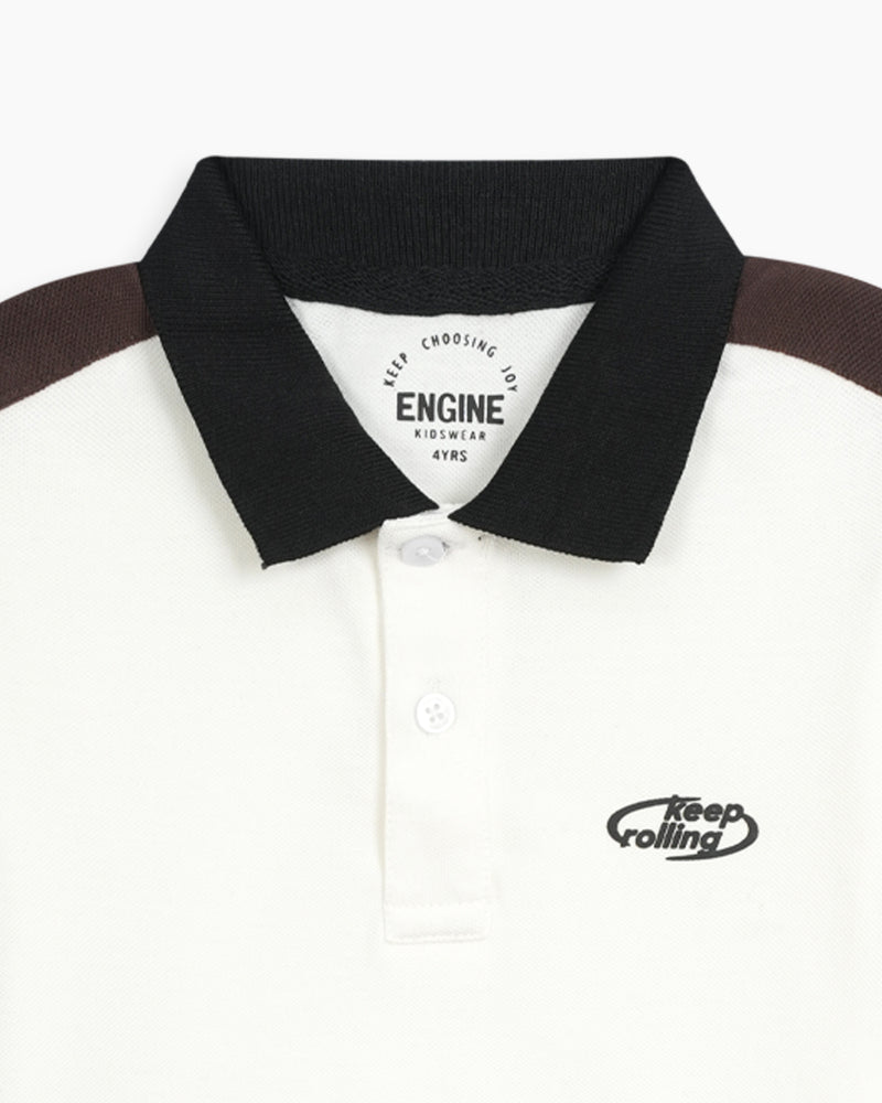 Boys Polo Tee - Engine - Buy Now