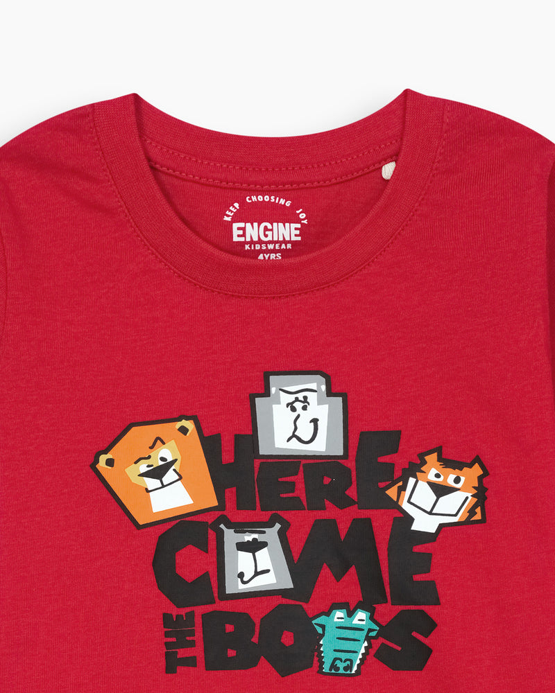 Boys T Shirt - Engine - Buy Now
