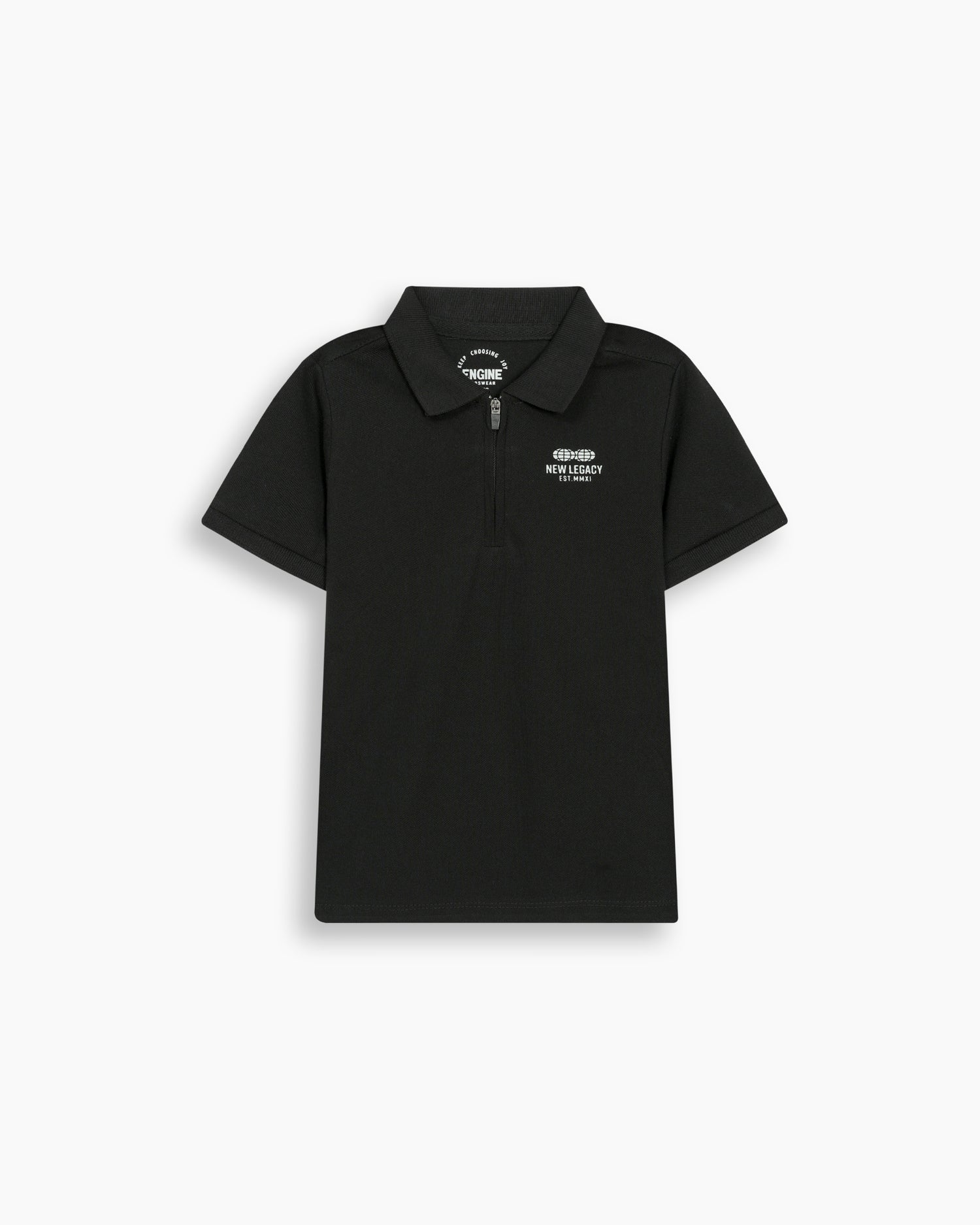 Boys Zipper Polo - Engine - Buy Now