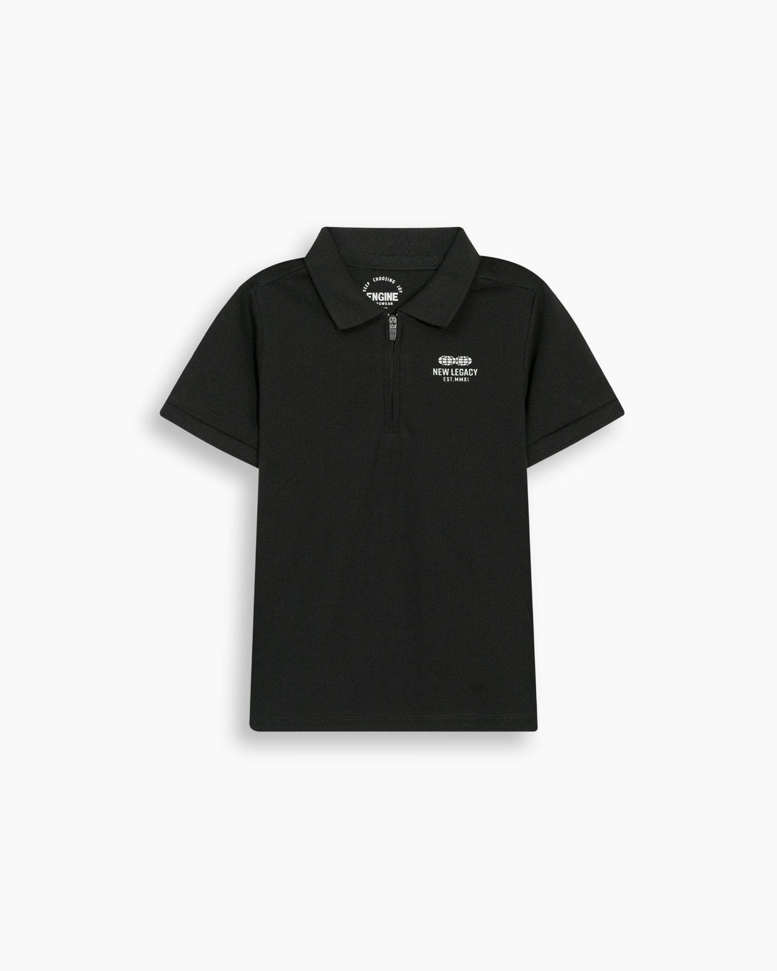 Boys Zipper Polo - Engine - Buy Now