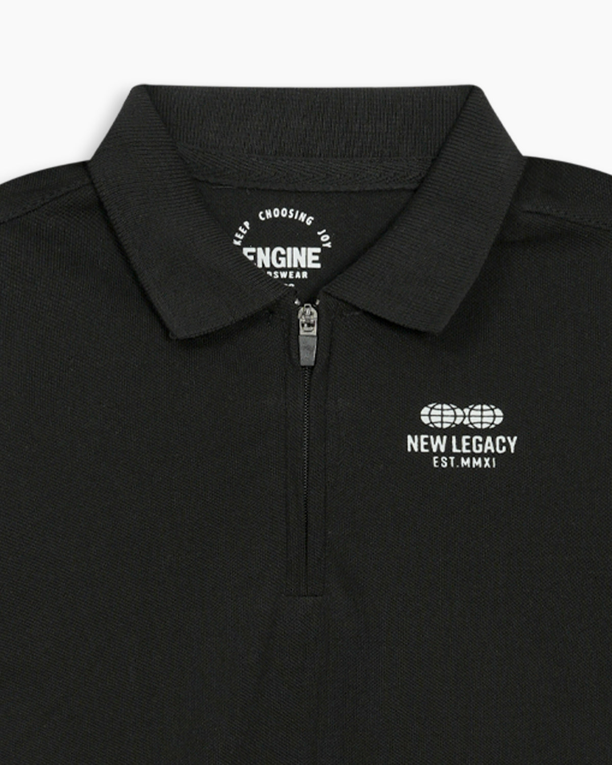 Boys Zipper Polo - Engine - Buy Now