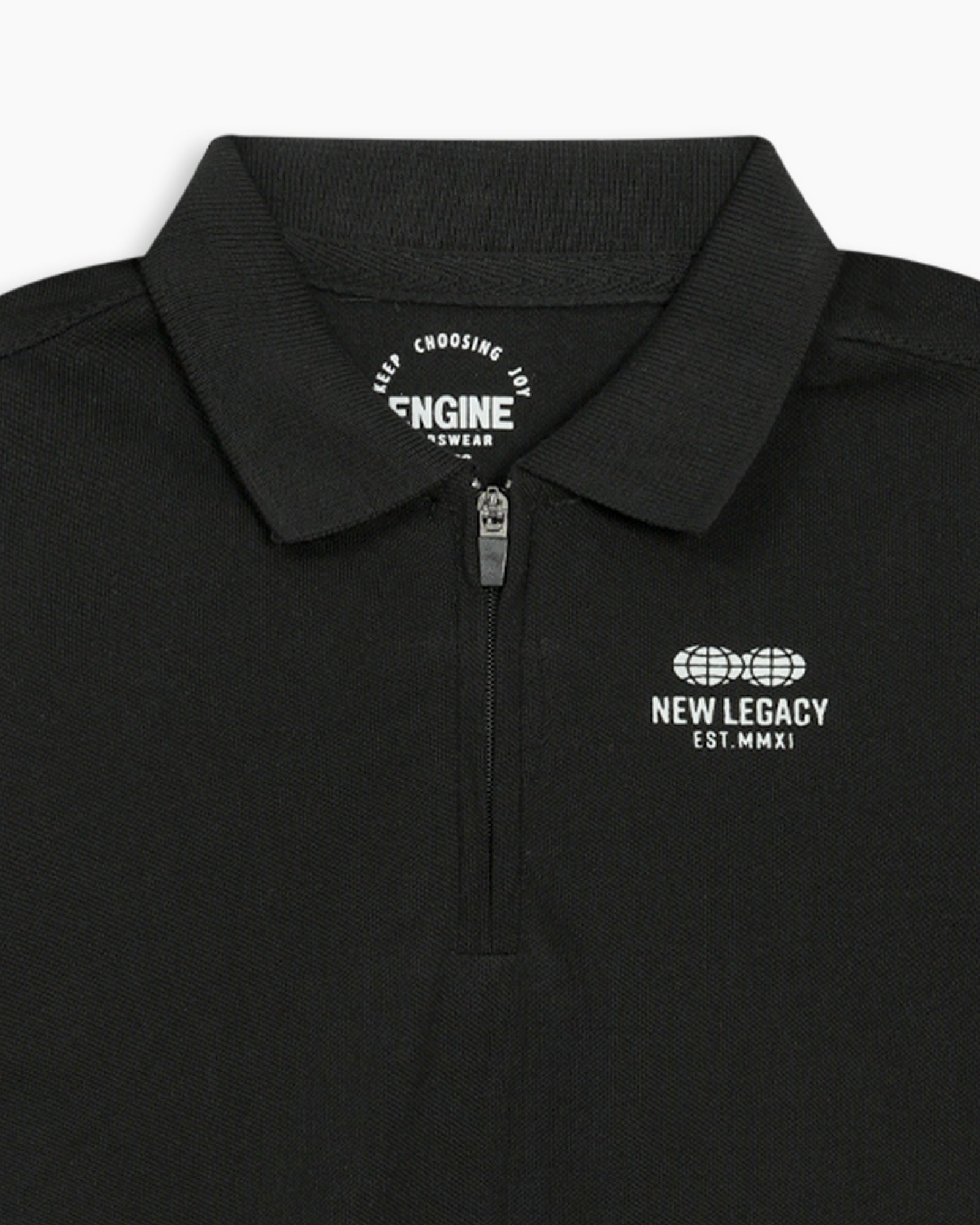 Boys Zipper Polo - Engine - Buy Now