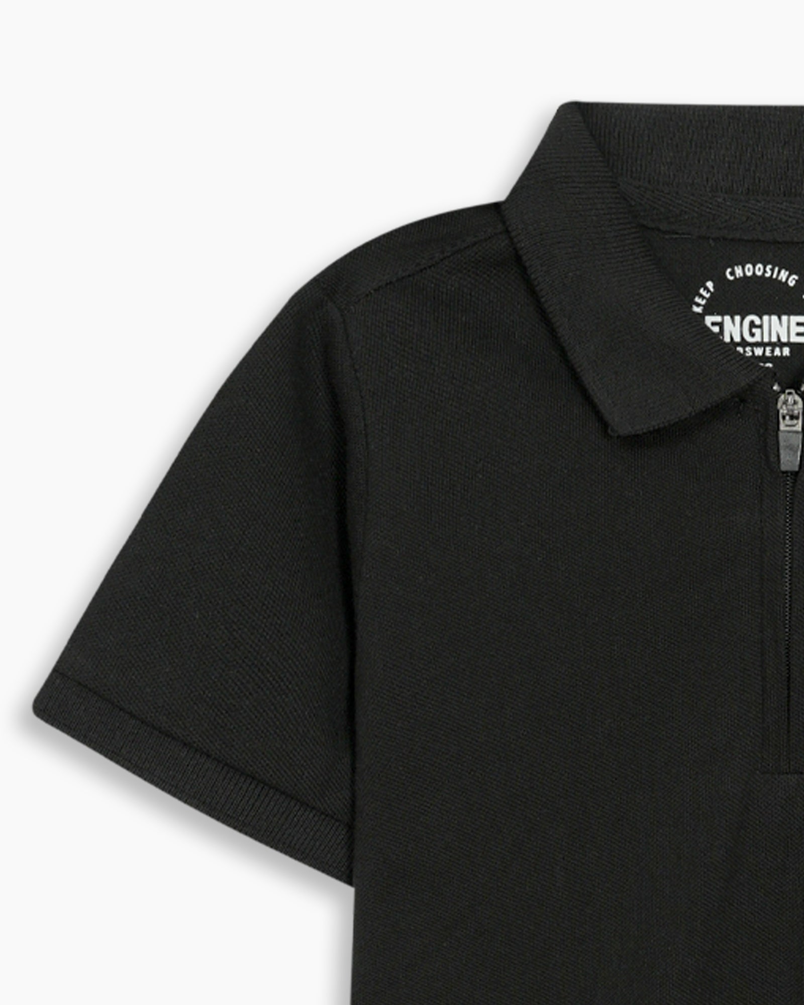 Boys Zipper Polo - Engine - Buy Now