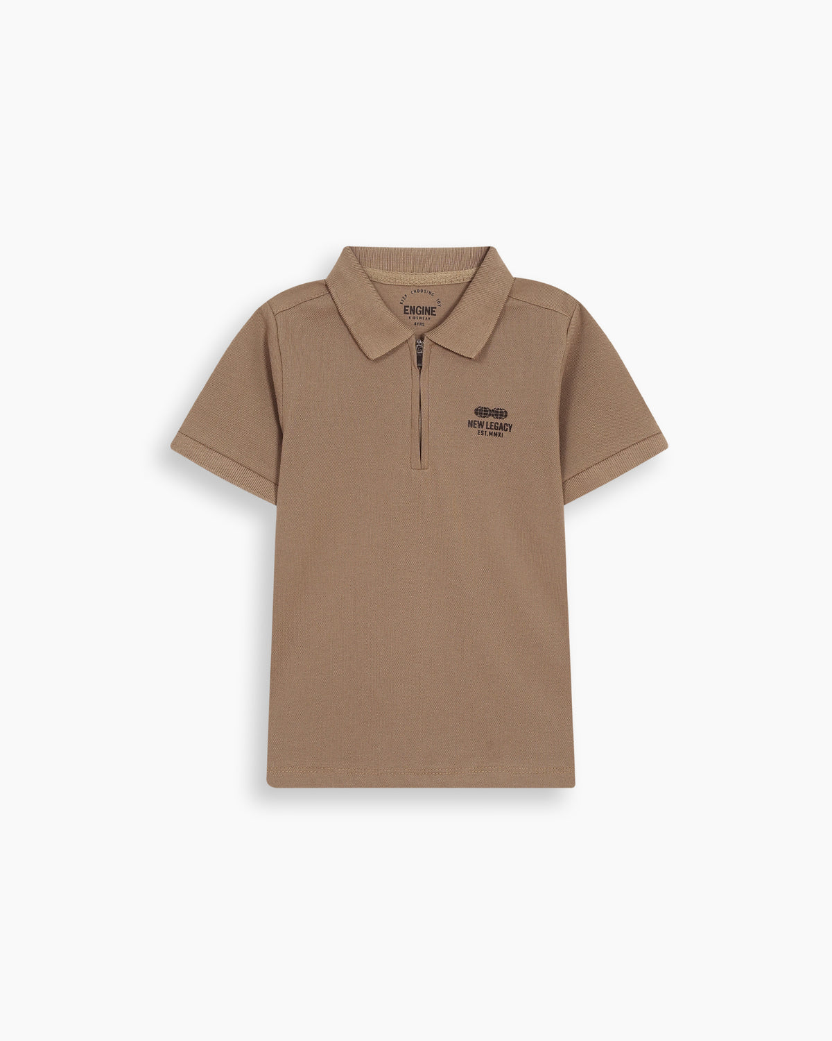 Boys Zipper Polo - Engine - Buy Now