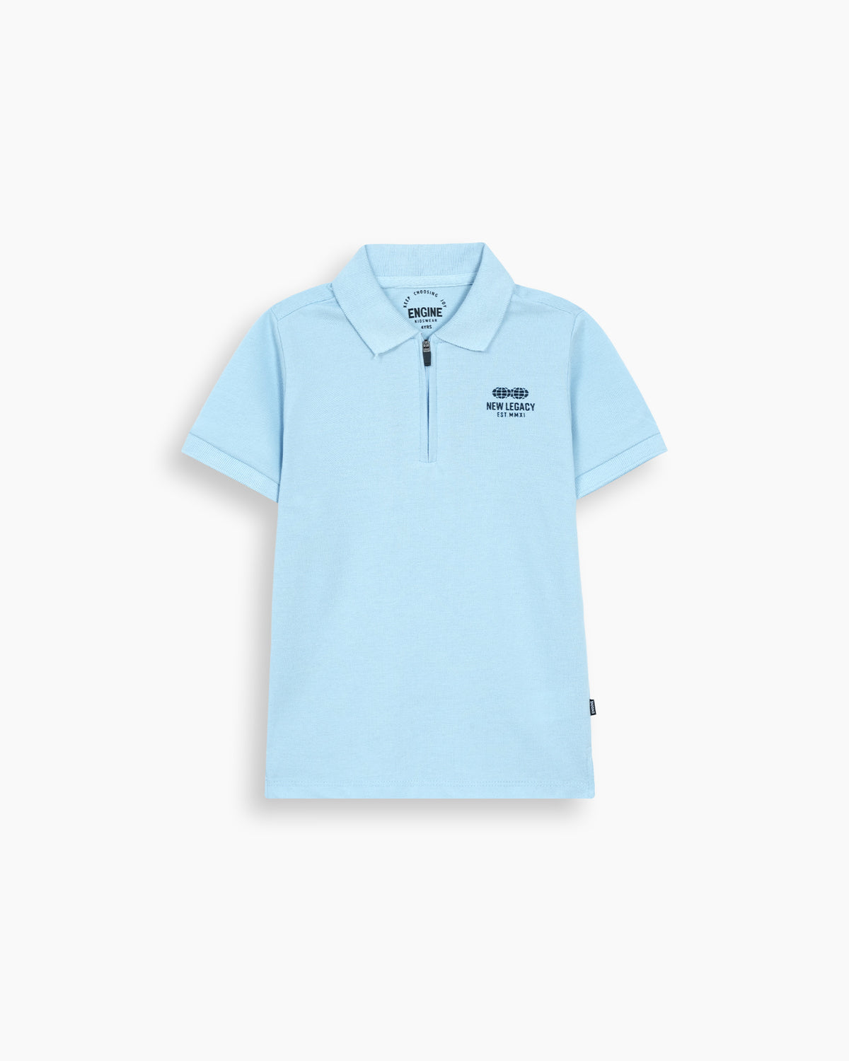 Boys Zipper Polo - Engine - Buy Now