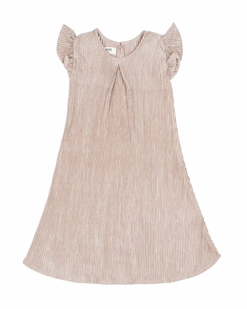 Girls Ruffle Sleeves Dress - Engine - Buy Now