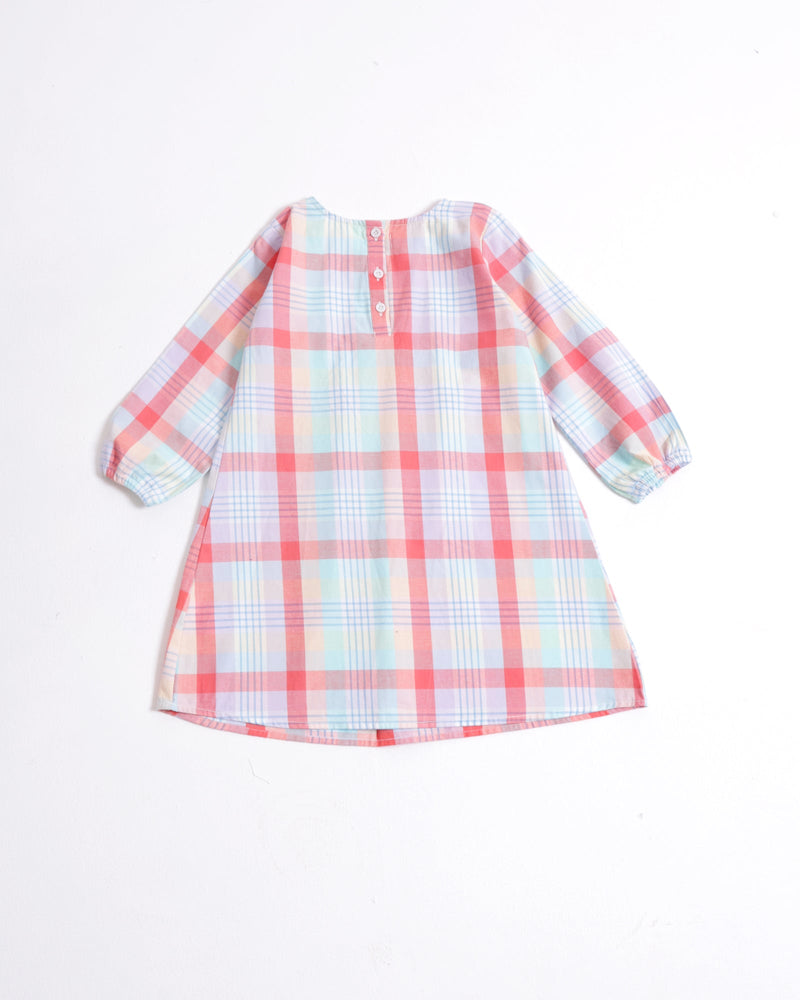 Girls Check Dress - Engine - Buy Now