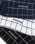 Men Crew Cut Socks - Engine - Buy Now