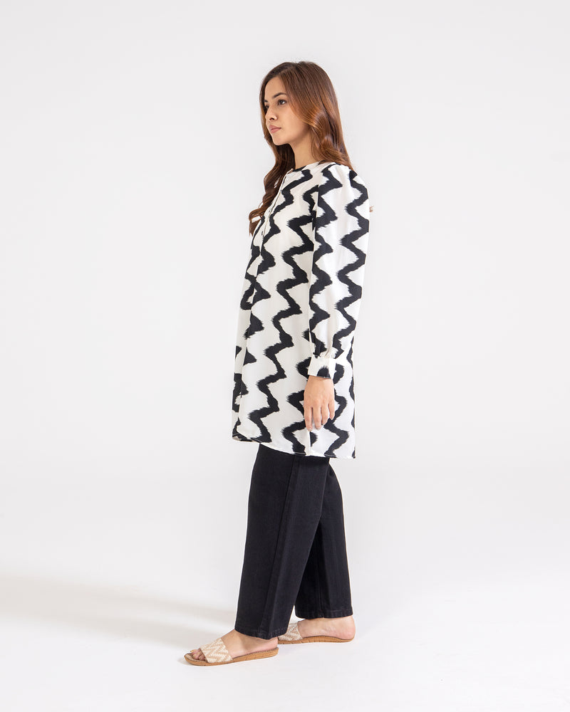 Women Printed Mid-Length Top - Engine - Buy Now