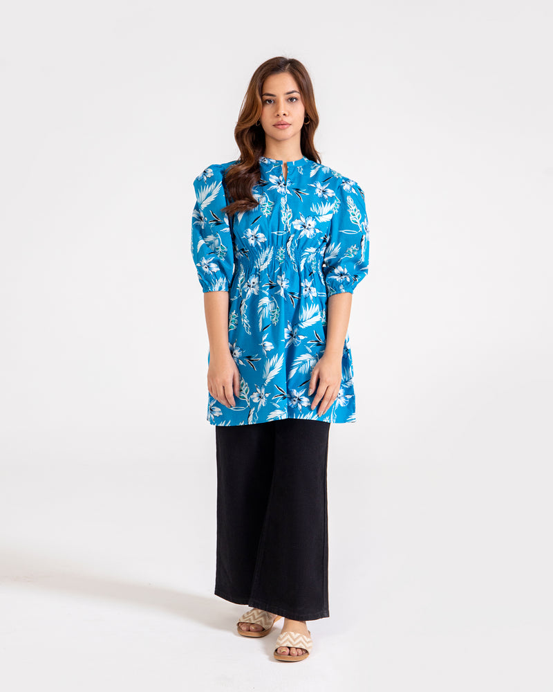Women Printed Mid-Length Top - Engine - Buy Now