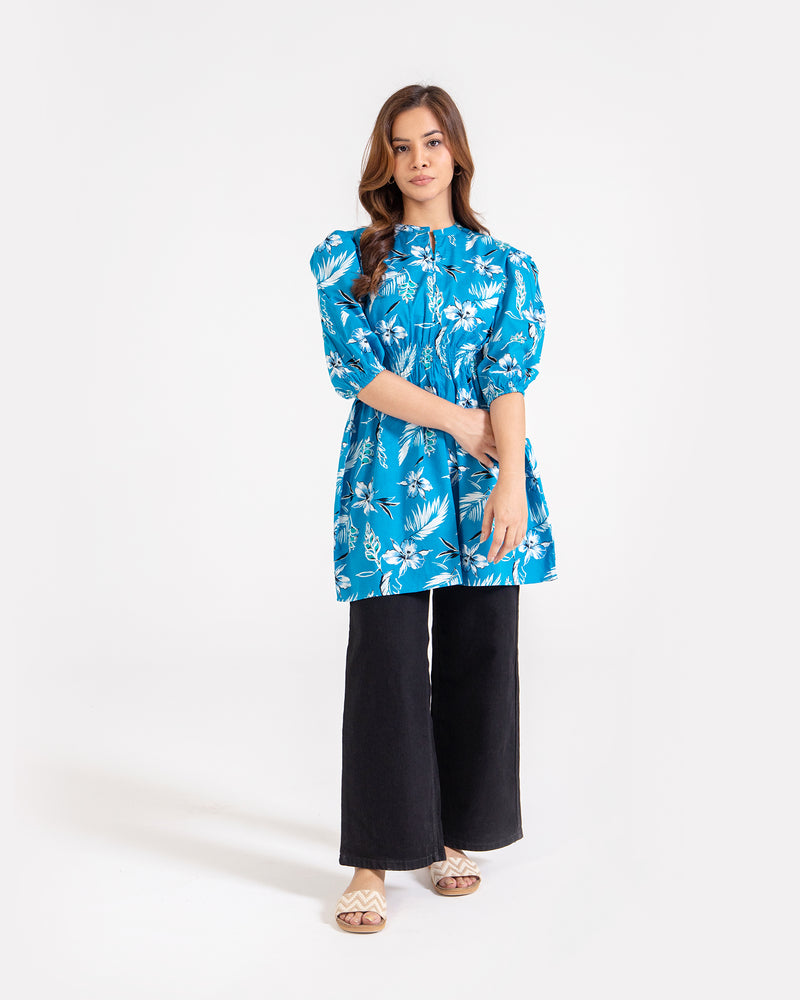 Women Printed Mid-Length Top - Engine - Buy Now