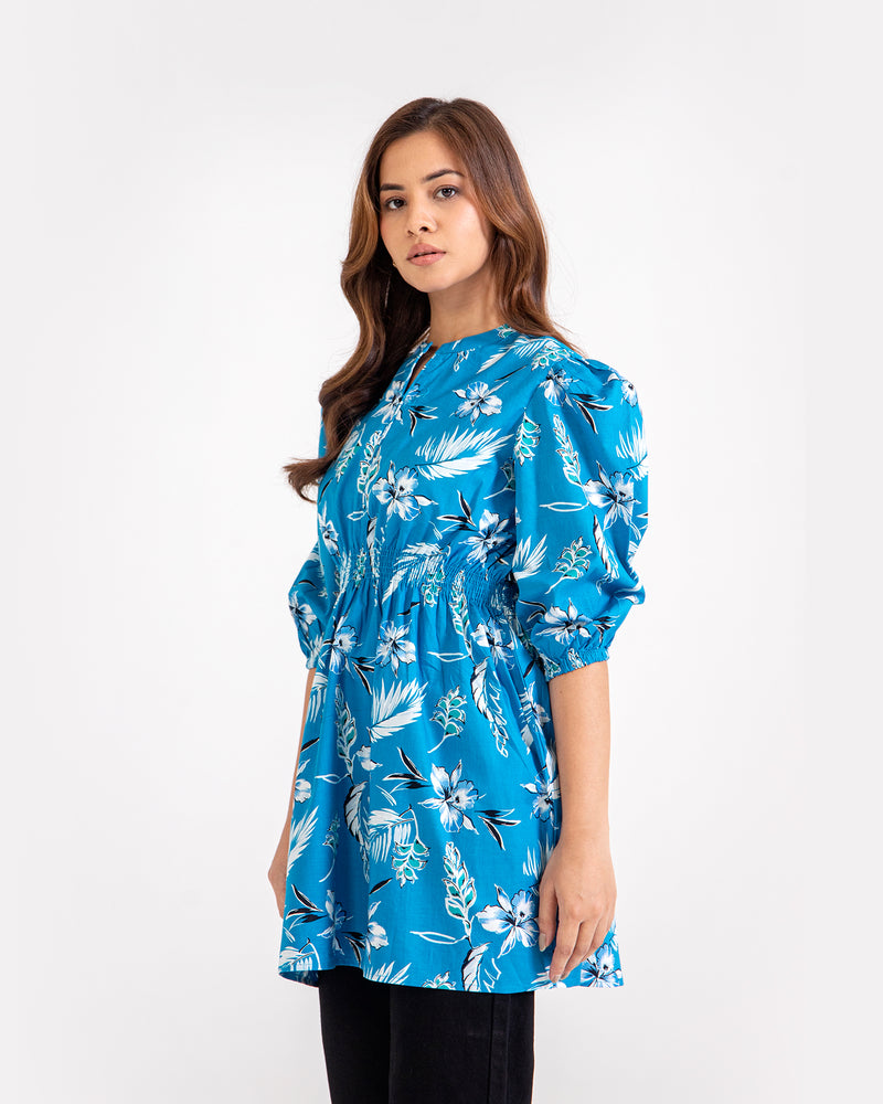 Women Printed Mid-Length Top - Engine - Buy Now