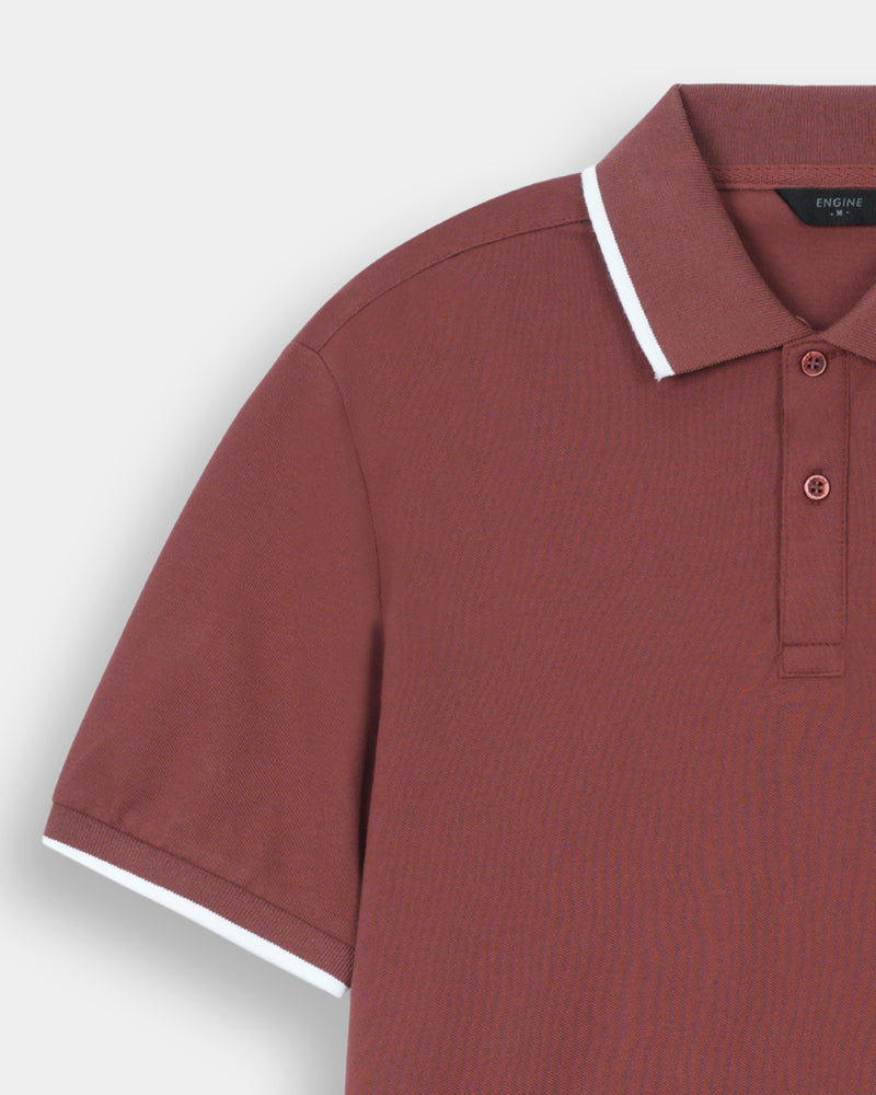 Men Polo Tee - Engine - Buy Now
