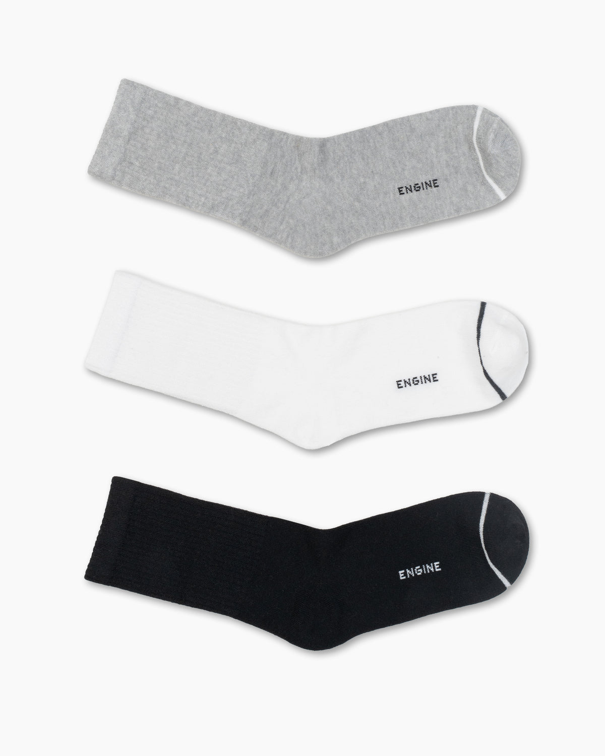 Men Crew Cut Socks - Engine - Buy Now