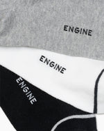 Men Crew Cut Socks - Engine - Buy Now