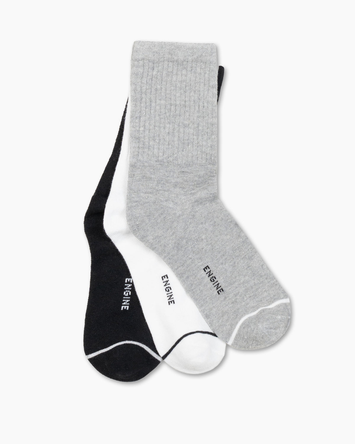Men Crew Cut Socks - Engine - Buy Now