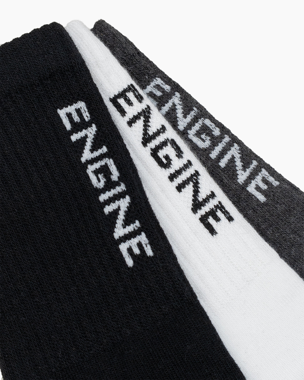 Men Crew Cut Socks - Engine - Buy Now