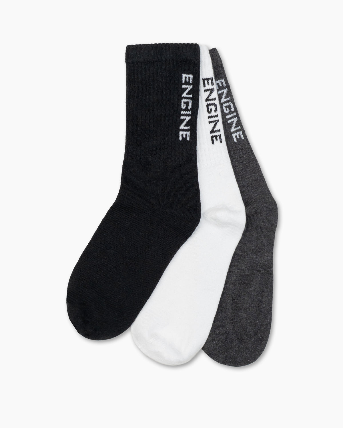 Men Crew Cut Socks - Engine - Buy Now