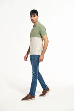Men Panel Polo Tee - Engine - Buy Now