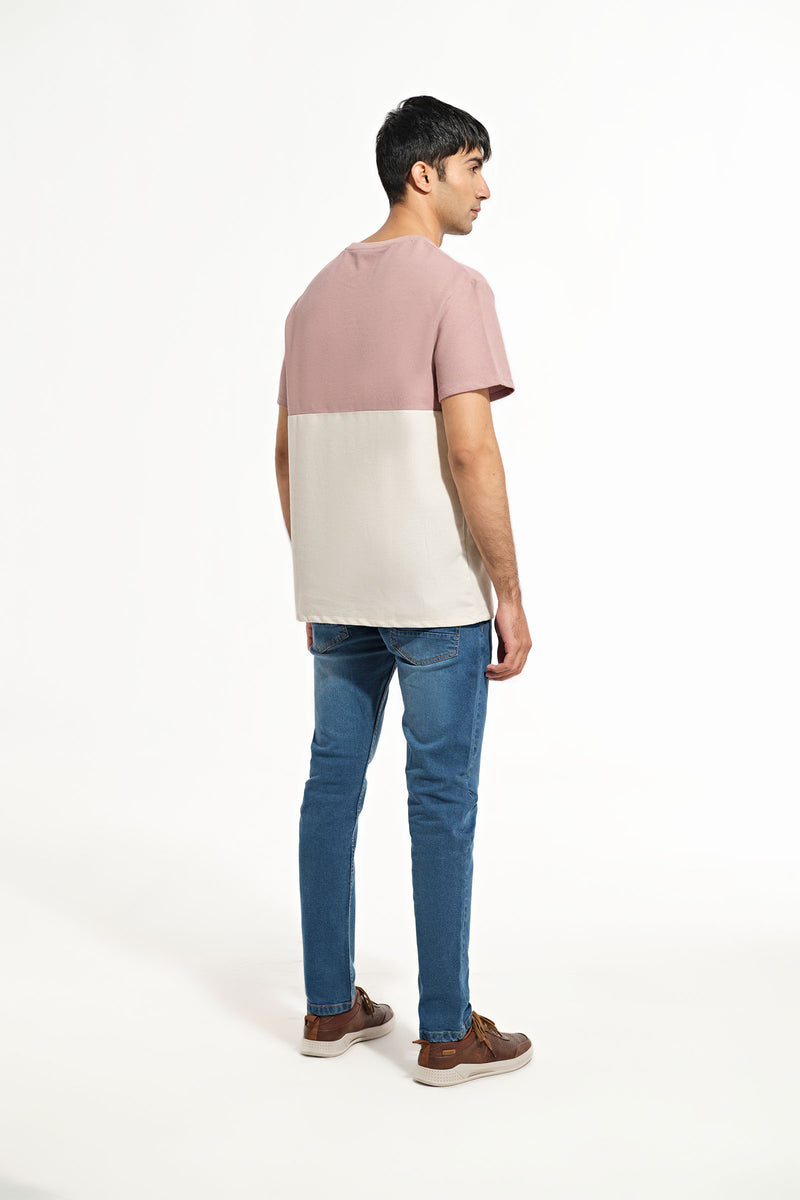 Men Loose Fit Panel Tee - Engine - Buy Now