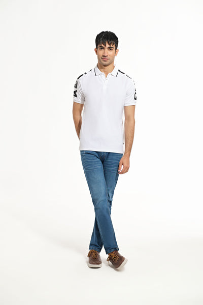 Men Keep Going Polo Tee