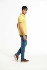 Men Solid Polo Tee - Engine - Buy Now