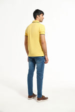 Men Solid Polo Tee - Engine - Buy Now