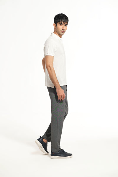 Men Solid Polo Tee