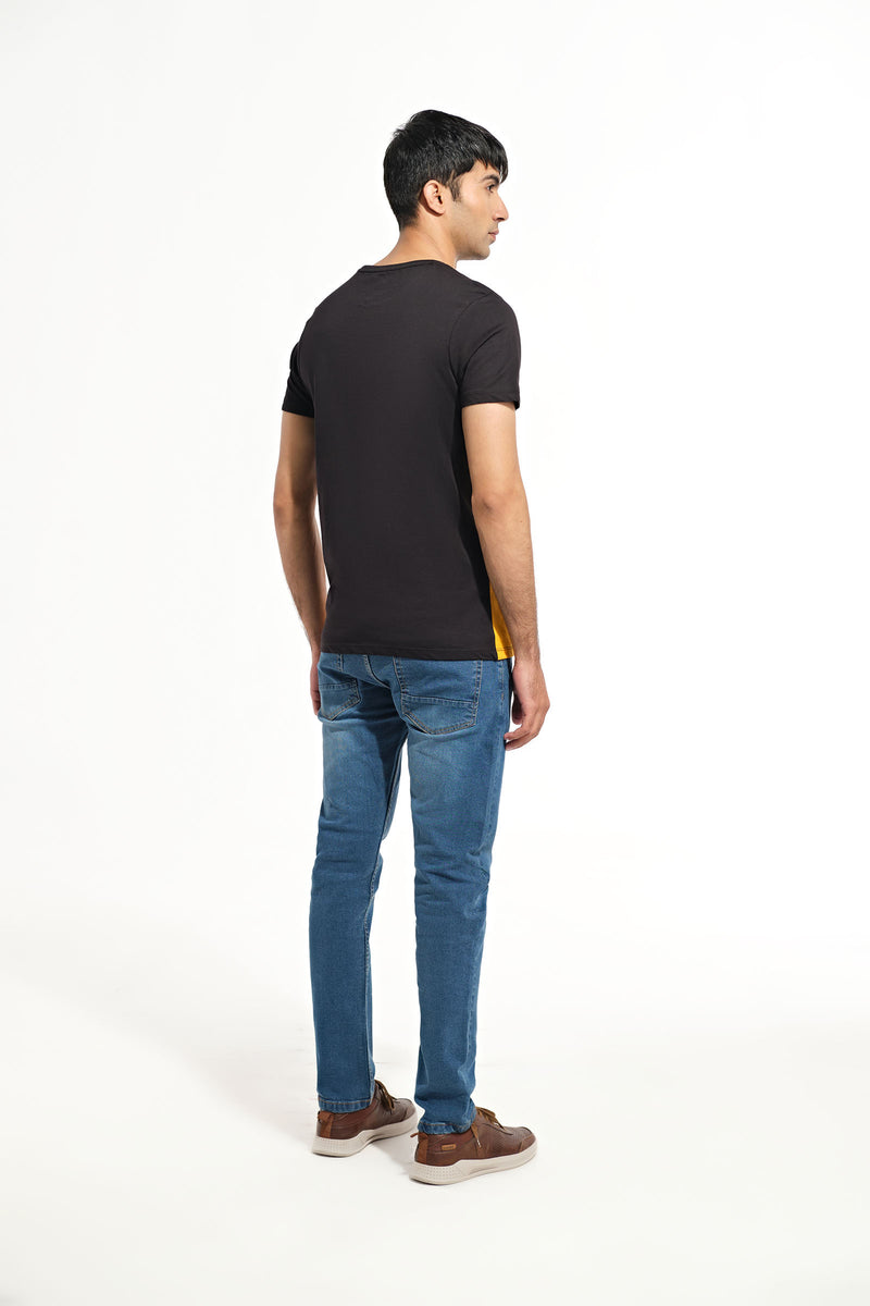 Men Panel T Shirt - Engine - Buy Now