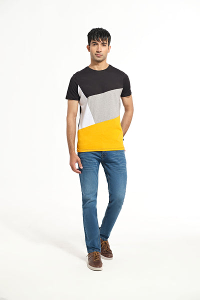 Men Panel T Shirt