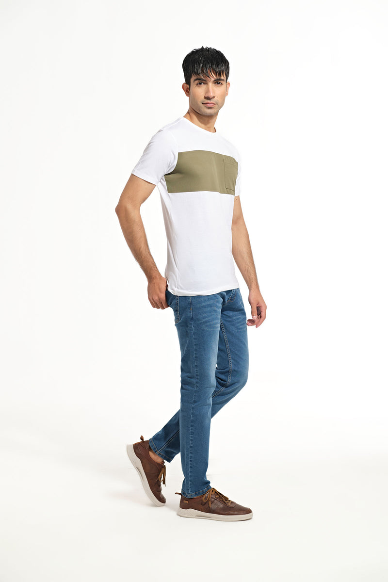 Men Panel T Shirt - Engine - Buy Now